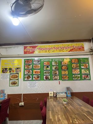   at Reunion Cafe in Vientiane