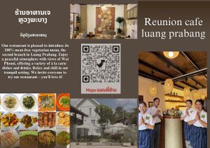   at Reunion Cafe in Vientiane