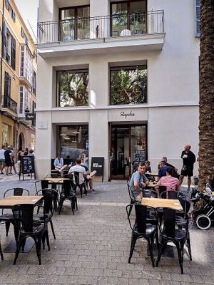 .  at Rapha in Mallorca