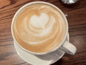 Decaf oat latte  at Cote - Clifton Village in Bristol