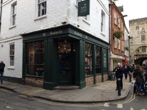 Outside at Ambiente Tapas - Goodramgate in York