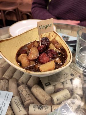 Chorizo and potato stew - careful it's quite sweet at Ambiente Tapas - Goodramgate in York