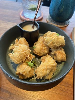 Fried cauliflower   at Foxtrot Bistro in Koh Samui