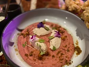 Hummus at Foxtrot Bistro in Koh Samui