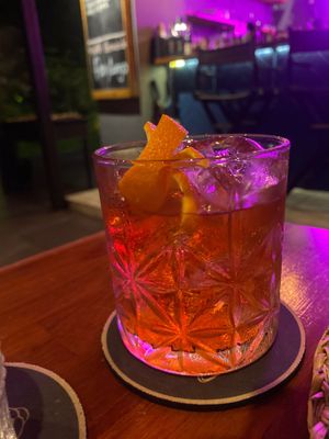 Old Fashioned at Foxtrot Bistro in Koh Samui