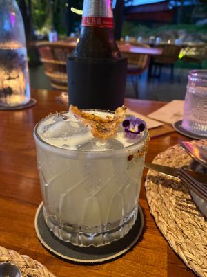 Cherry blossom at Foxtrot Bistro in Koh Samui