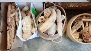 loofa sponges, brushes etc at 1.5 do C  in Seoul