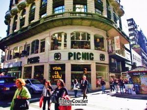 welcoming you as you reach calle florida at Picnic in Buenos Aires