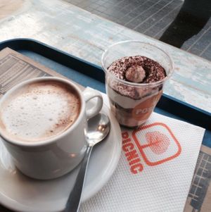 tiramisu !! vegan :) at Picnic in Buenos Aires