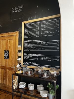   at Slowtown Coffee Roasters in Swakopmund