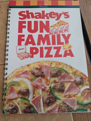 Menu at Shakey's in General Santos