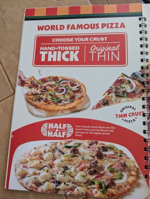 Menu at Shakey's in General Santos