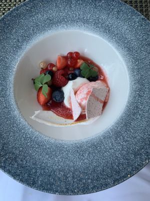 Lovely dessert   at Kopps in Berlin