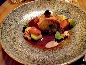 Main with leek and potatos at Kopps in Berlin