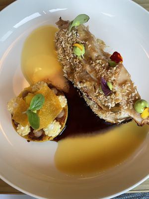 Cabbage and polenta 🥰  at Kopps in Berlin