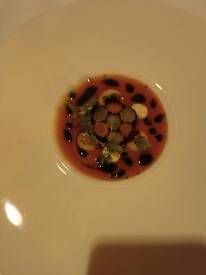 Carrot appetizers at Kopps in Berlin