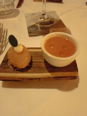 Extra small appetizers at Kopps in Berlin