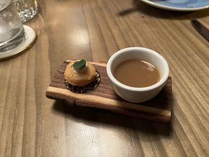 Compliment of the kitchen  at Kopps in Berlin