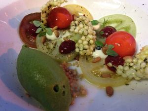 Well made fake tomatoes at Kopps in Berlin