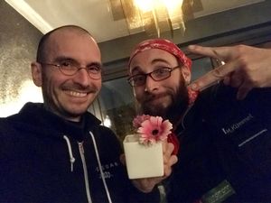 kitchen staff at Kopps in Berlin