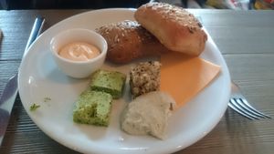 Buffet at Kopps in Berlin