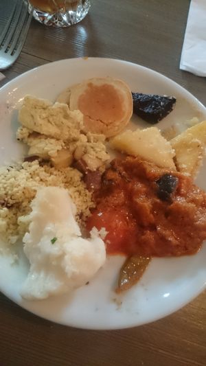 Buffet at Kopps in Berlin