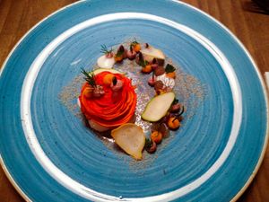 Beautiful and delicious dish at Kopps at Kopps in Berlin