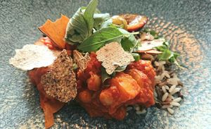 Curry (3rd course of brunch) at Kopps in Berlin