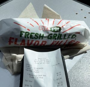   at Pita Pit in Mason City