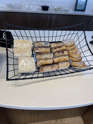 Desserts were vegetarian; not vegan  at Z'mariks Noodle Cafe in Mason City