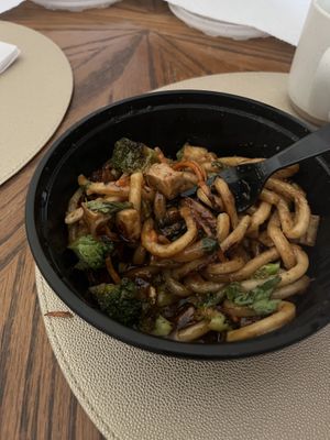 Udon   at Z'mariks Noodle Cafe in Mason City