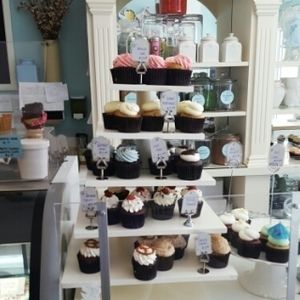 Cupcake Tower at ThimbleCakes in Ottawa