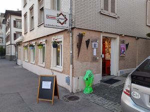Exterior at Habibi Café Bistro in St Gallen