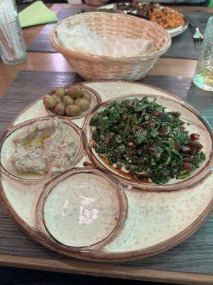 Taboule-Salat  at Habibi Café Bistro in St Gallen