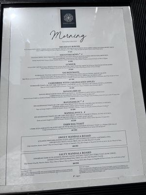 breakfast  at Mandala Society in Marrakech