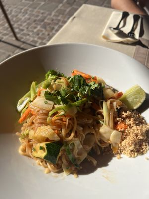 Pad Thai in vegan without egg  at Hotel & Brasserie Traube in Zell Am See