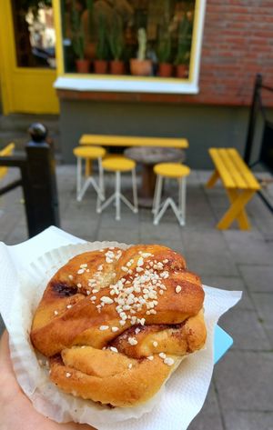 kanelbullar at Sansa in Malmo