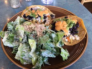 Tacos  at cafegSC in Santa Cruz