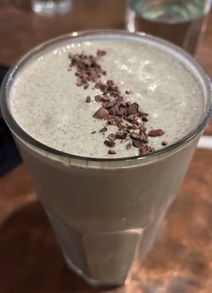 “Cool” milkshake   at cafegSC in Santa Cruz