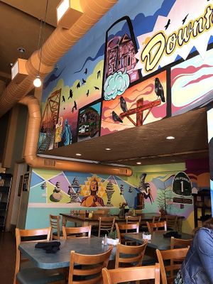 Inside at cafegSC in Santa Cruz