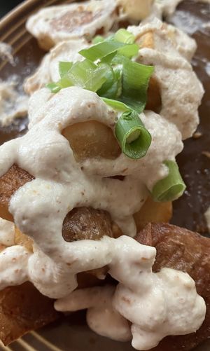 Amazing potatoes   at cafegSC in Santa Cruz