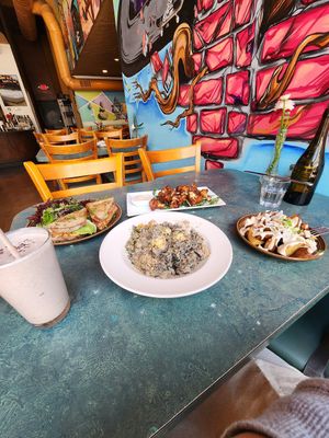 Amazing Vegan Food at cafegSC in Santa Cruz