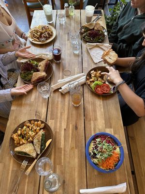 Next Level Vegan food ! 💚🙏🏼  at cafegSC in Santa Cruz