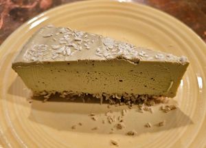 Avocado Key Lime Pie at cafegSC in Santa Cruz