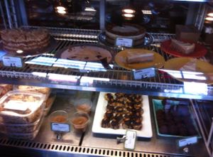 desserts at cafegSC in Santa Cruz