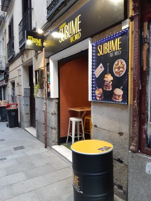 Exterior at Restaurant Sublime World in Madrid