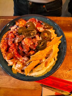 Vegan chicken at Surfside Poké in Maastricht