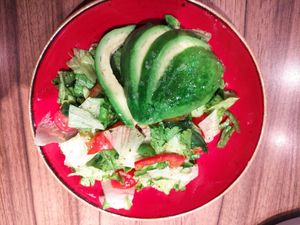 Vegan salad at Happy Bar & Grill in Sofia
