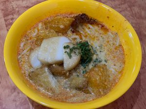 Laksa at Rong Fu Vegetarian - 荣富素食 in East Singapore