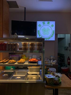 Café interior at Rong Fu Vegetarian - 荣富素食 in East Singapore